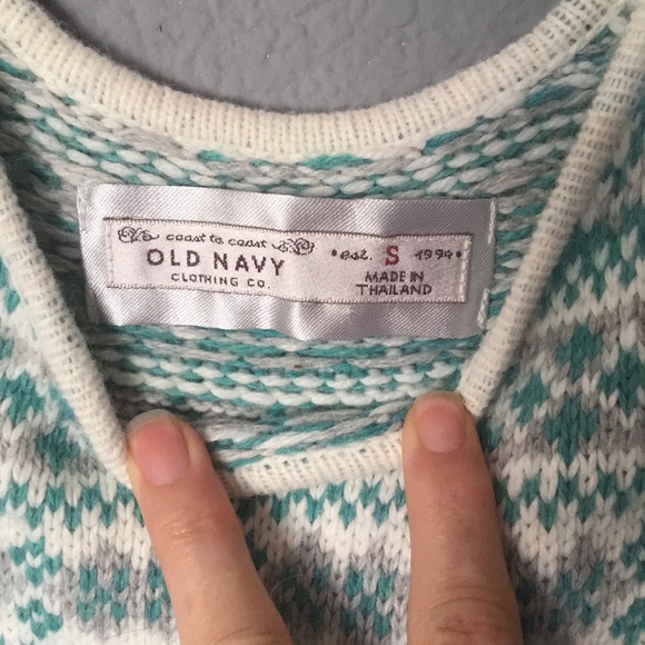 Vintage Old Navy Sleeveless Rabbit Hair Blend long knit sweater top size small - Picture 2 of 6